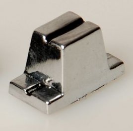 <p>TECLA T1 CROMADA EJE COMUN</p>