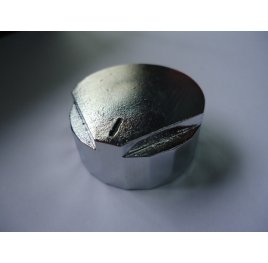 <p>PERILLA F3 CROMADA CON BUJE  </p>